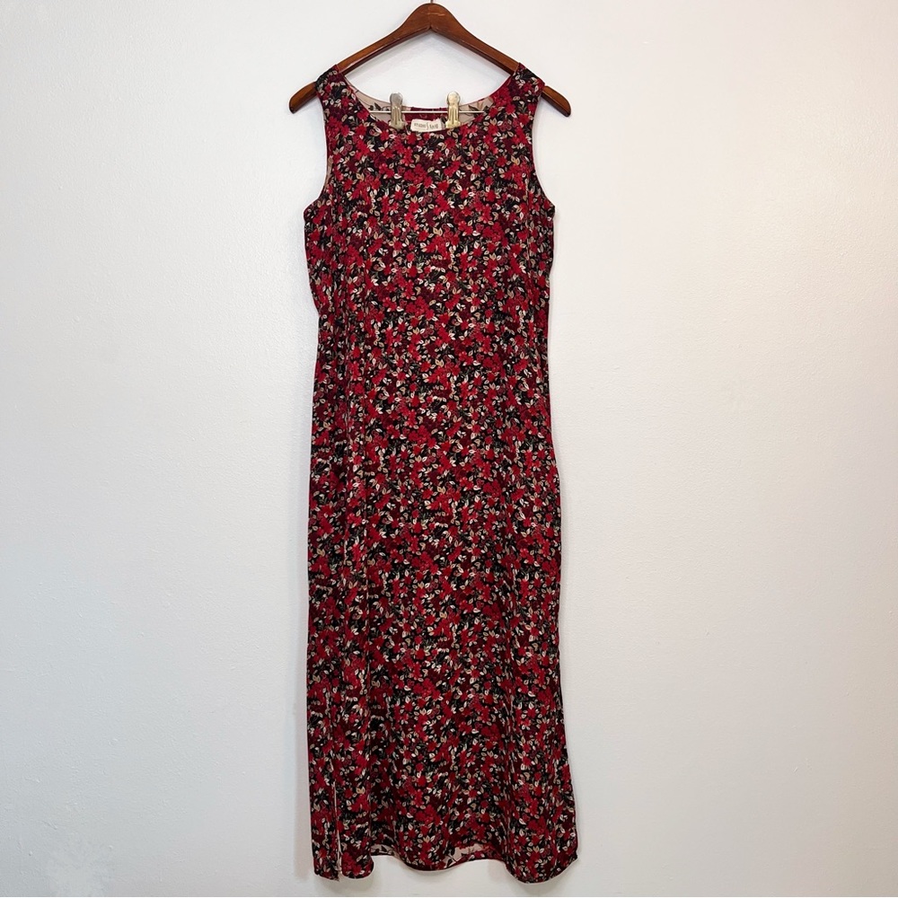 vintage two sided floral dress